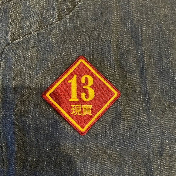 BeenTrill Denim Baseball Style Overshirt - Picture 4 of 4